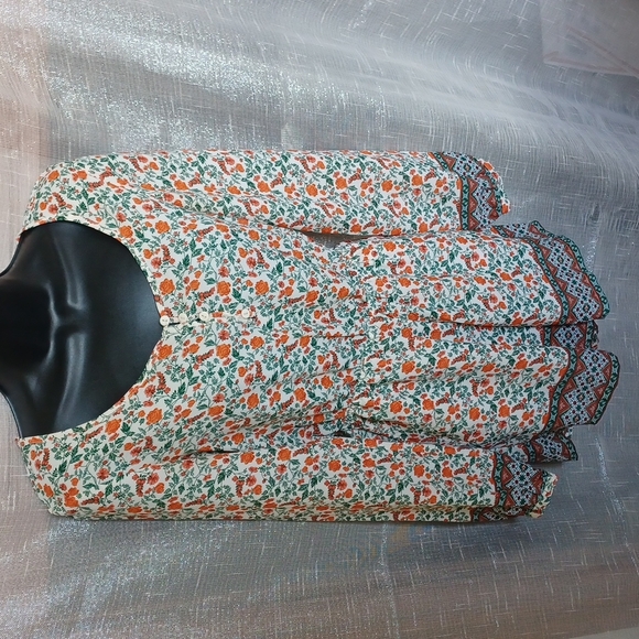 Divided by H&M floral printed long sleeve romper size 2 - Picture 1 of 5